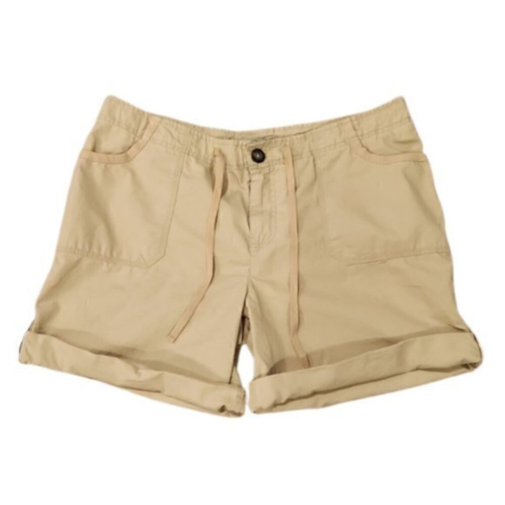 [Merona] Drawstring Khaki Roll Up Shorts - Size 16